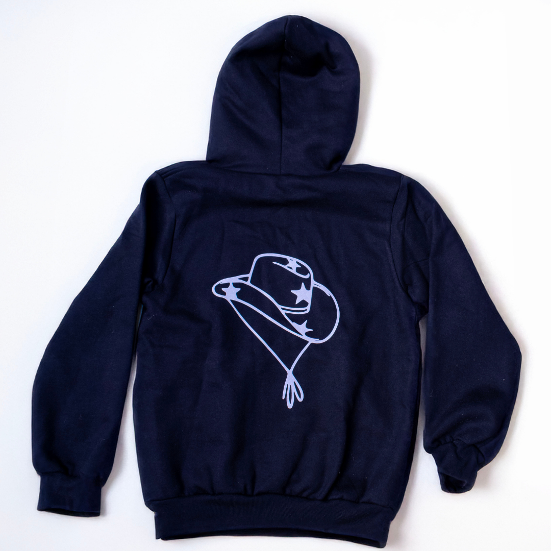Hoodie cowboy azul