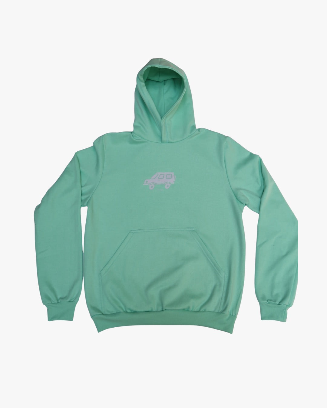 Hoodie Coche Aqua