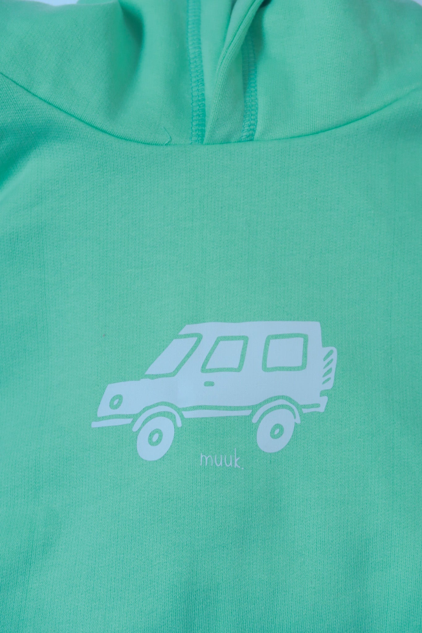 Hoodie Coche Aqua